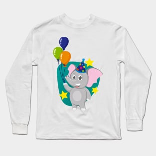 Elephant, Long Sleeve T-Shirt